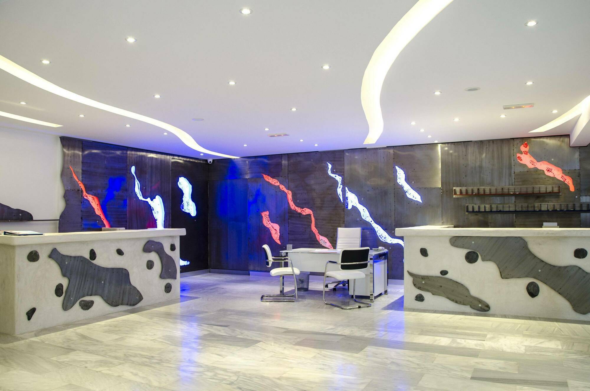 Rk Beach Hotel Kamári インテリア 写真
